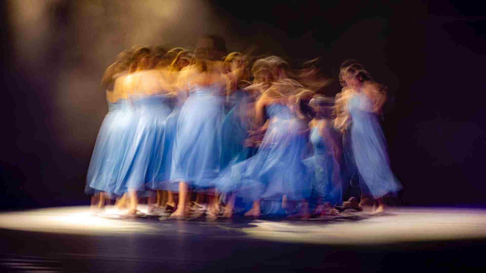 photo of dancers on a stage
